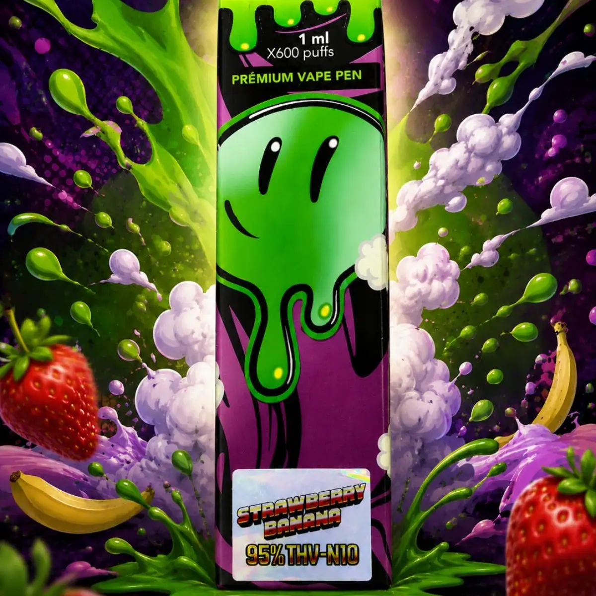 premium vape pen STRAWBERRY BANANA