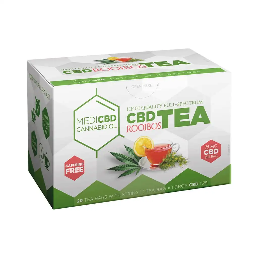 MediCBD 7.5mg CBD Tea – Rooibos