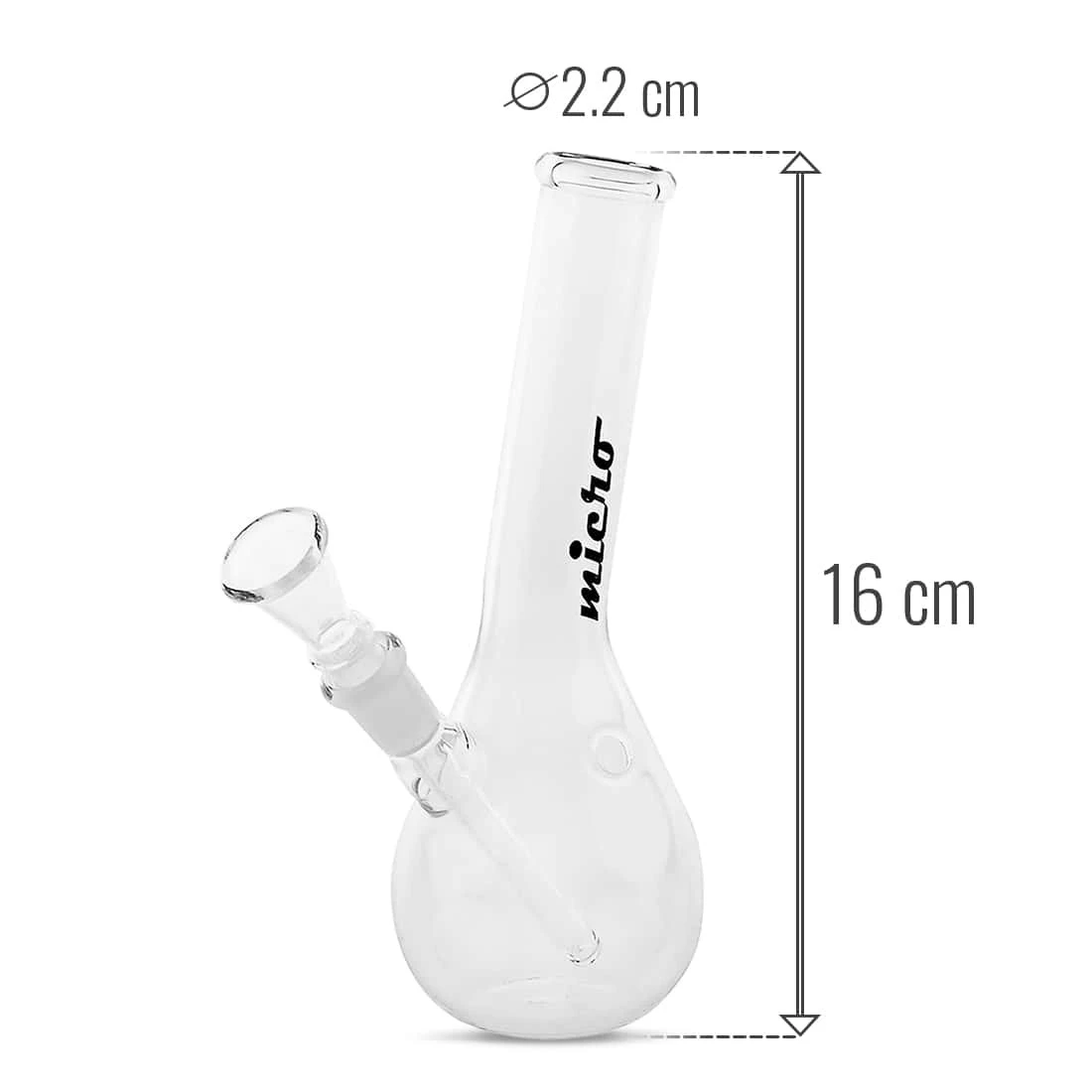 Bang en verre Urban - 16 cm